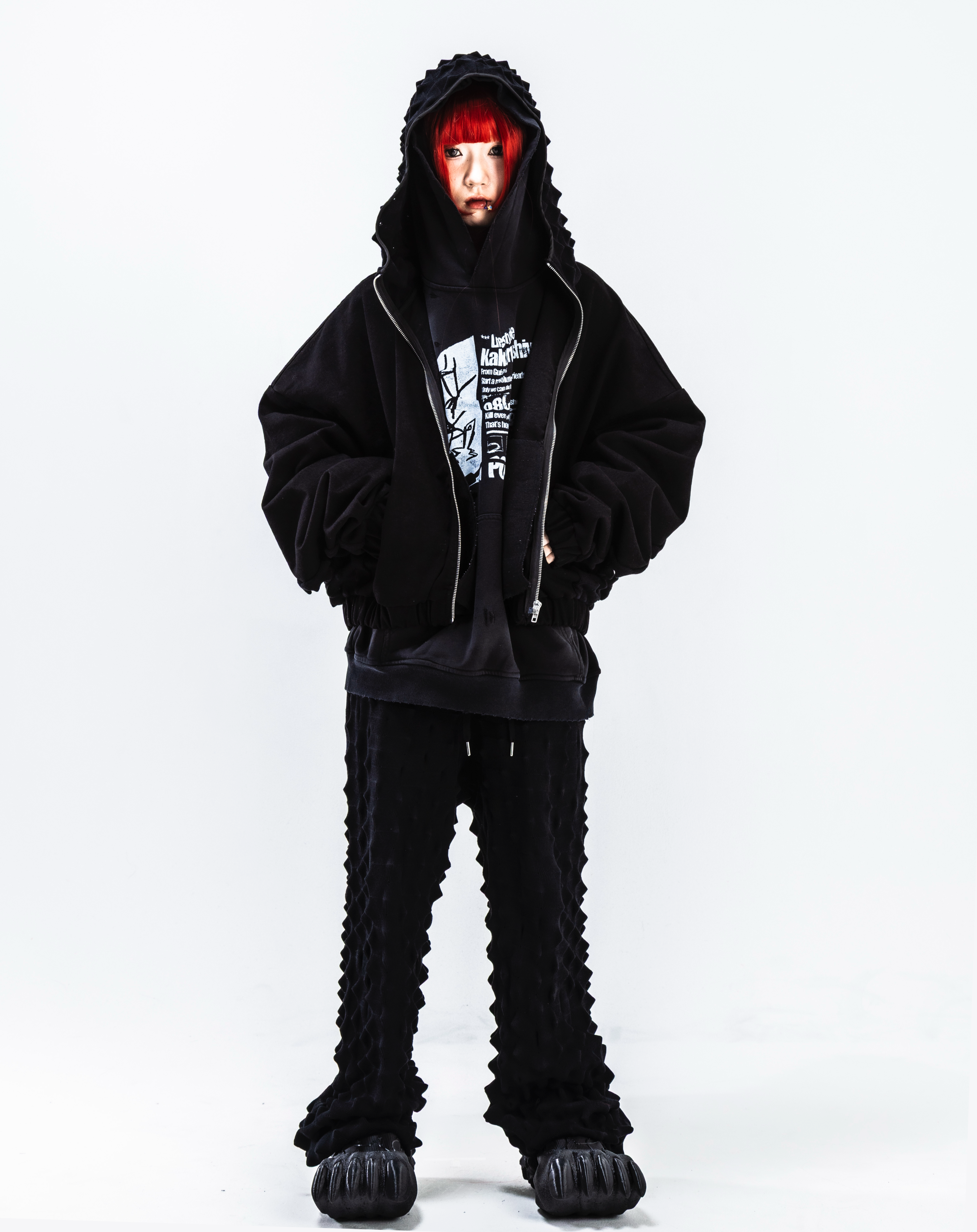 DB BLACK SPIKY JACKET